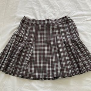 womens plaid miniskirt